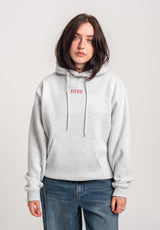 TITUS W Runa Hoodie lightheathergrey – Rückenansicht