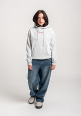 TITUS W Runa Hoodie lightheathergrey – Seitenansicht