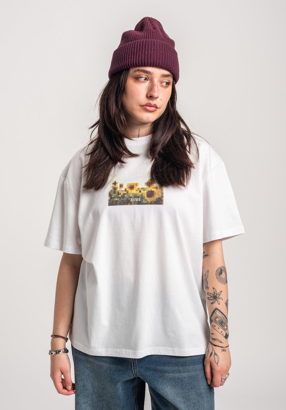 TITUS Murisa T-Shirt white – Rückenansicht