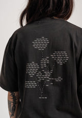 TITUS Nevena T-Shirt blackfaded – Detailansicht 1