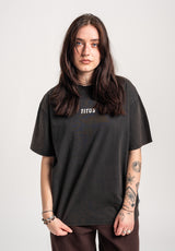 TITUS Nevena T-Shirt blackfaded – Rückenansicht