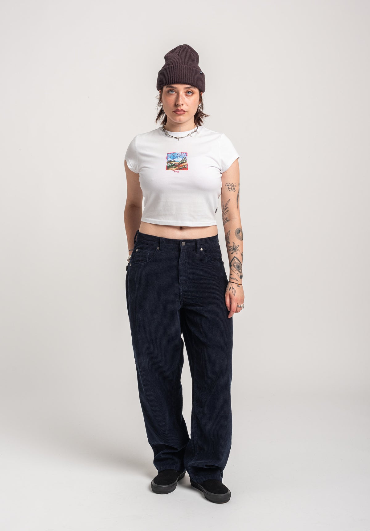 TITUS Ranka T-Shirt white – Detailansicht 2