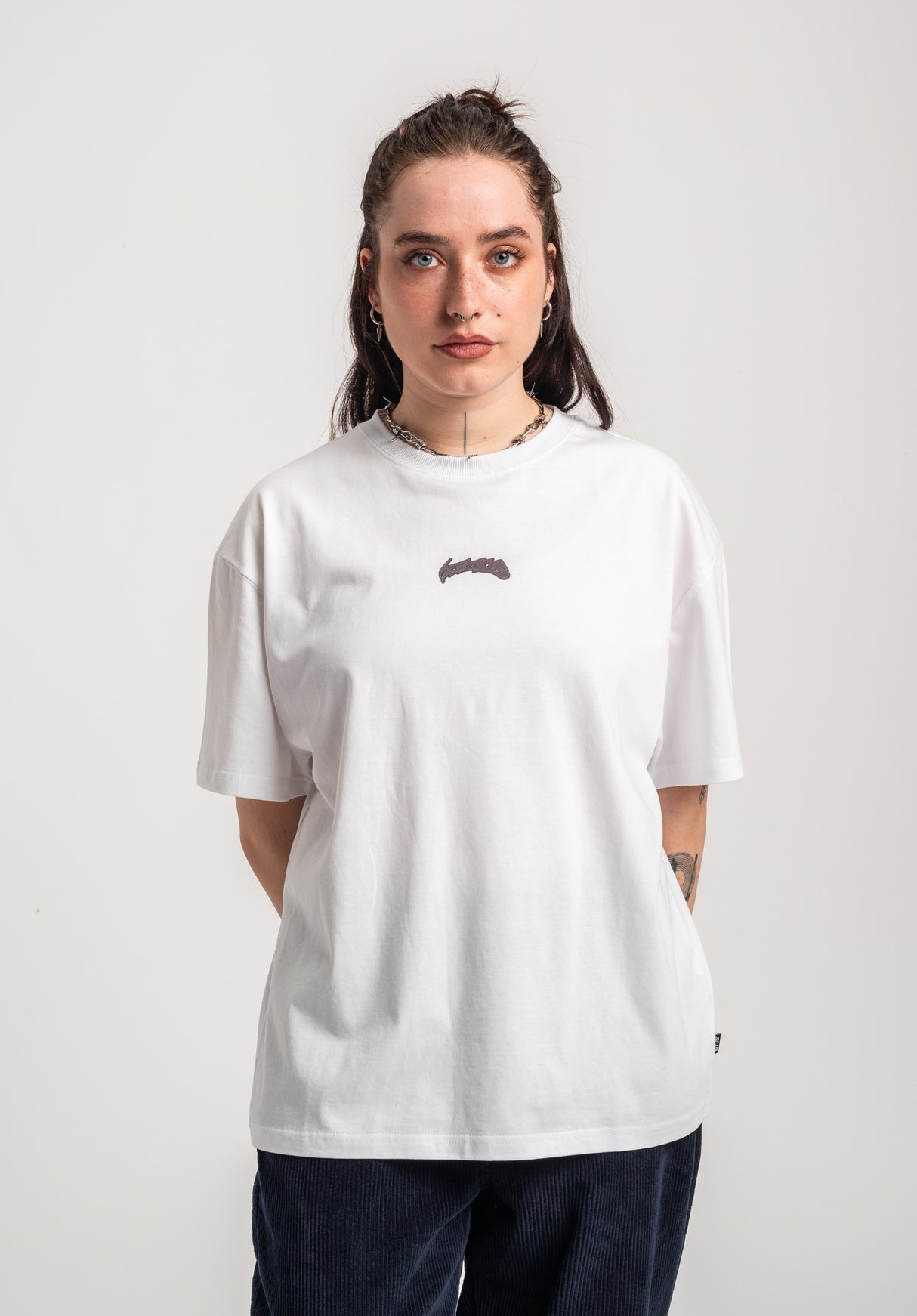 TITUS W Yven T-Shirt white – Rückenansicht