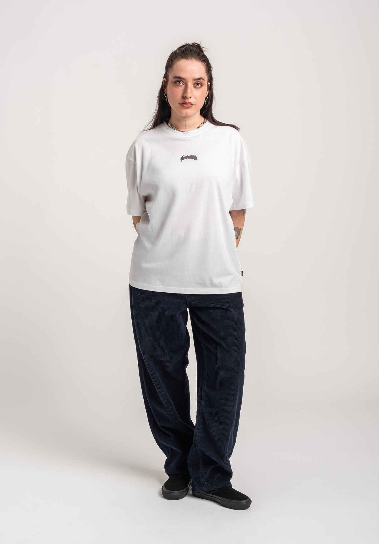 TITUS W Yven T-Shirt white – Seitenansicht