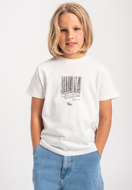 TITUS Solin Kids T-Shirt offwhite – Vorderansicht