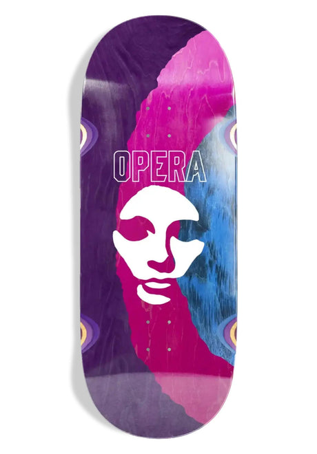 Opera Fattie Triple Torn Big Mask EX7 Deck purple-blue – Vorderansicht