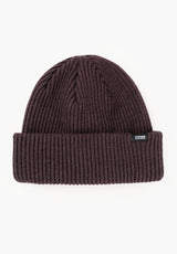 Classic Beanie darkbrown Vorderansicht