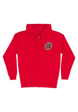 Santa-Cruz Pokémon TCG Hand Heavyweight Zip-Hoodie red – Vorderansicht