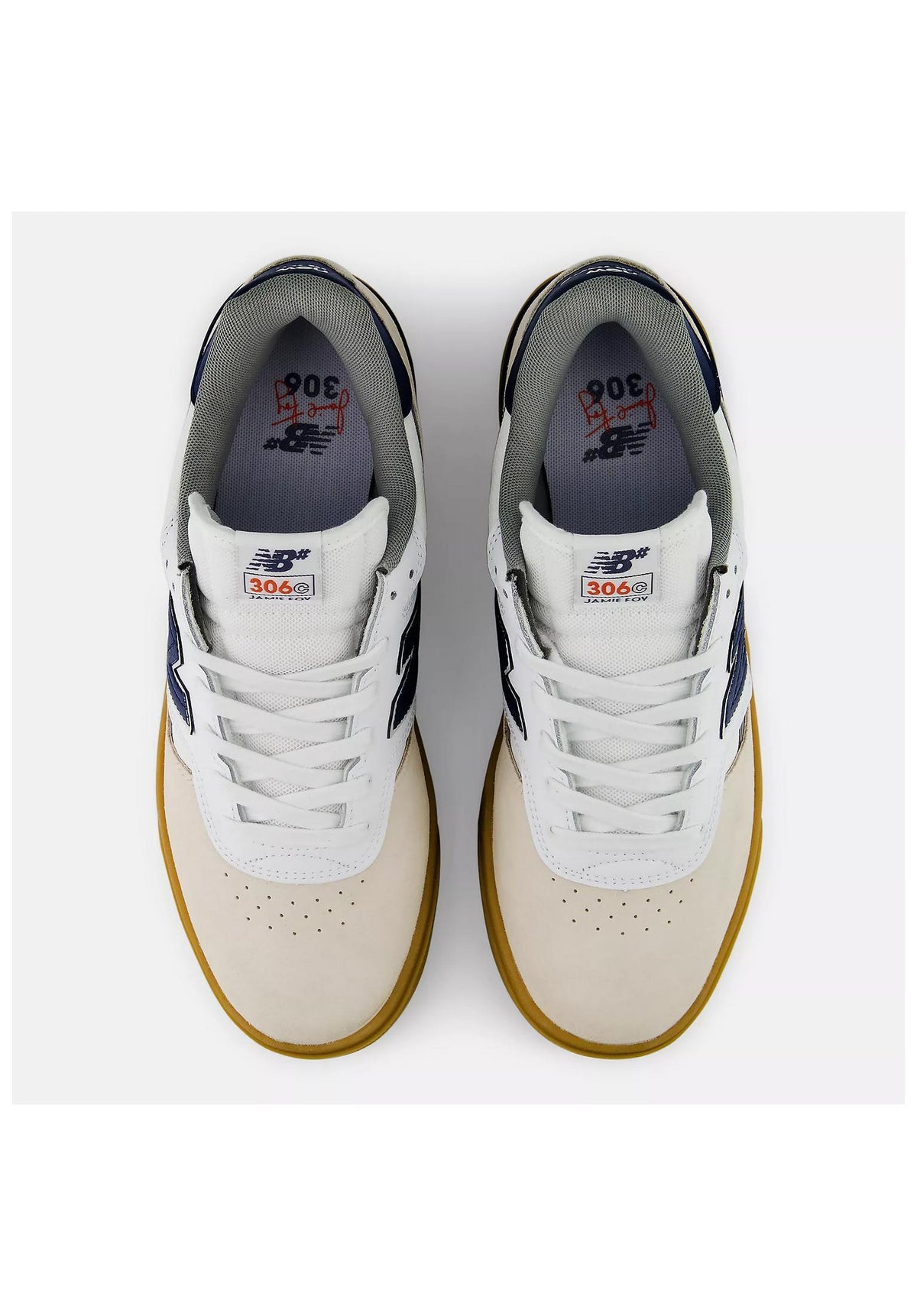 New Balance Numeric 306 Jamie Foy Cup Schuhe Jungs white-navy – Detailansicht 2