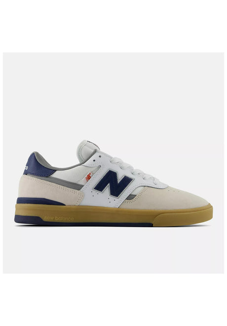 New Balance Numeric 306 Jamie Foy Cup Schuhe Jungs white-navy – Vorderansicht