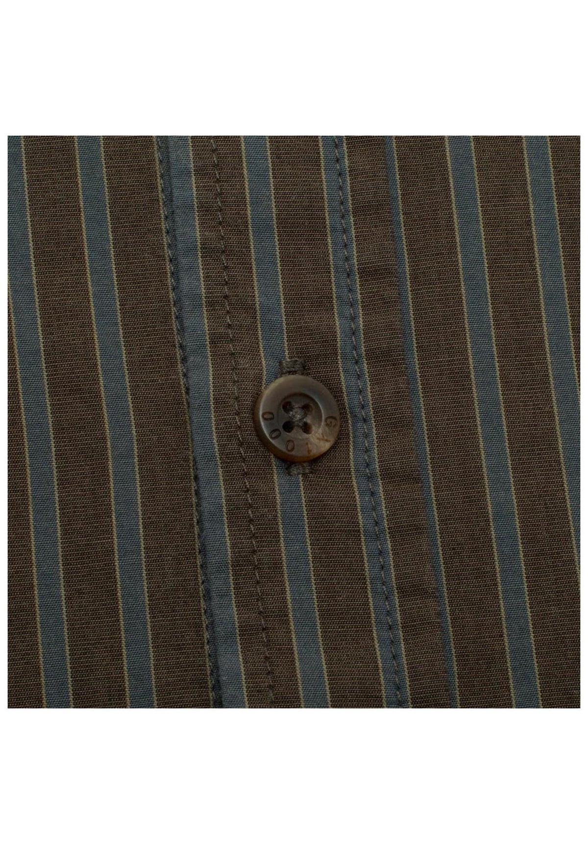 GX1000 Long Sleeve Button Down Hemd-Langarm olive-striped – Detailansicht 1
