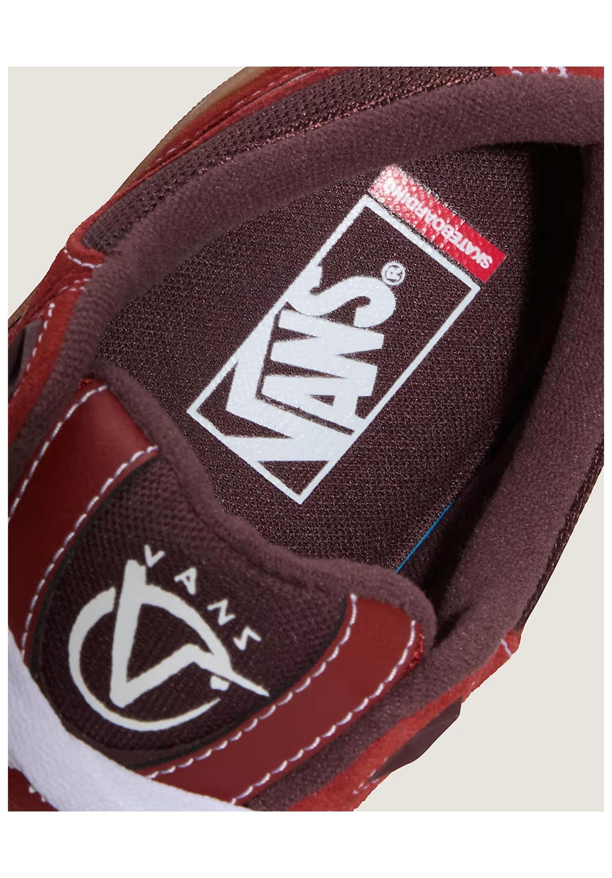Vans Rowan Z3 Schuhe Jungs gum-bordeaux – Oberansicht