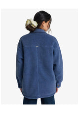 Billabong Coastal Waves Übergangsjacke washedblue – Rückenansicht