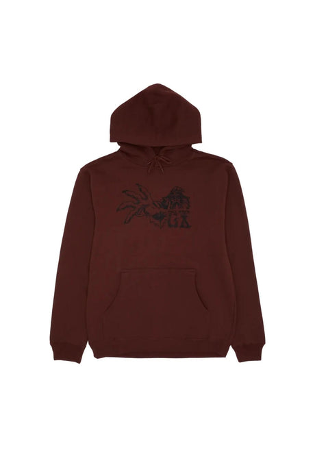 GX1000 Wizard Hoodie brown – Vorderansicht