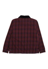 GX1000 Harrington Übergangsjacke plaid – Rückenansicht