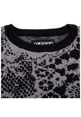 GX1000 Jacquard Knit Laced Sweatshirt grey-black – Detailansicht 1
