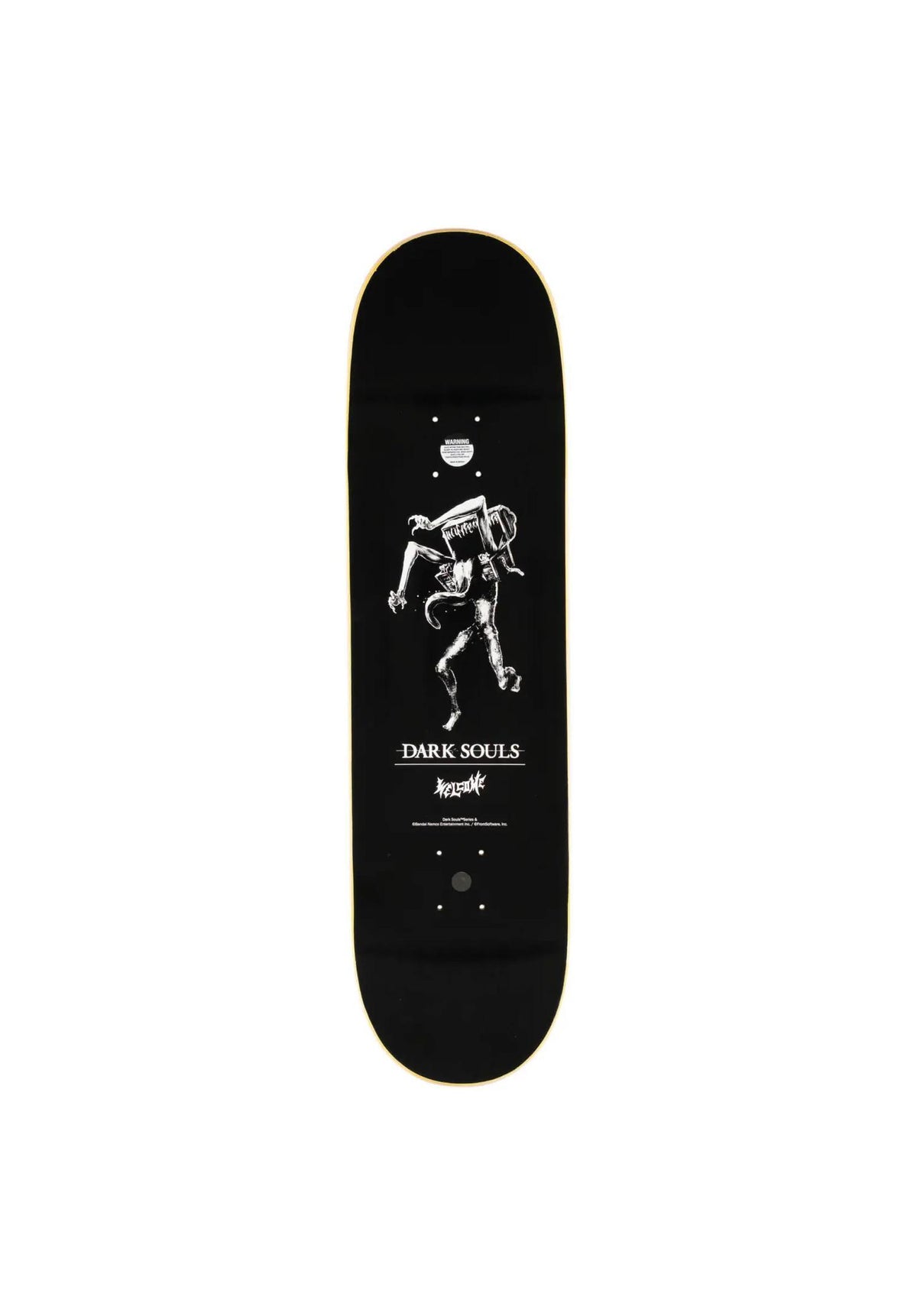 Welcome x Dark Souls You Died on Popsicle Deck black-red-foil – Rückenansicht