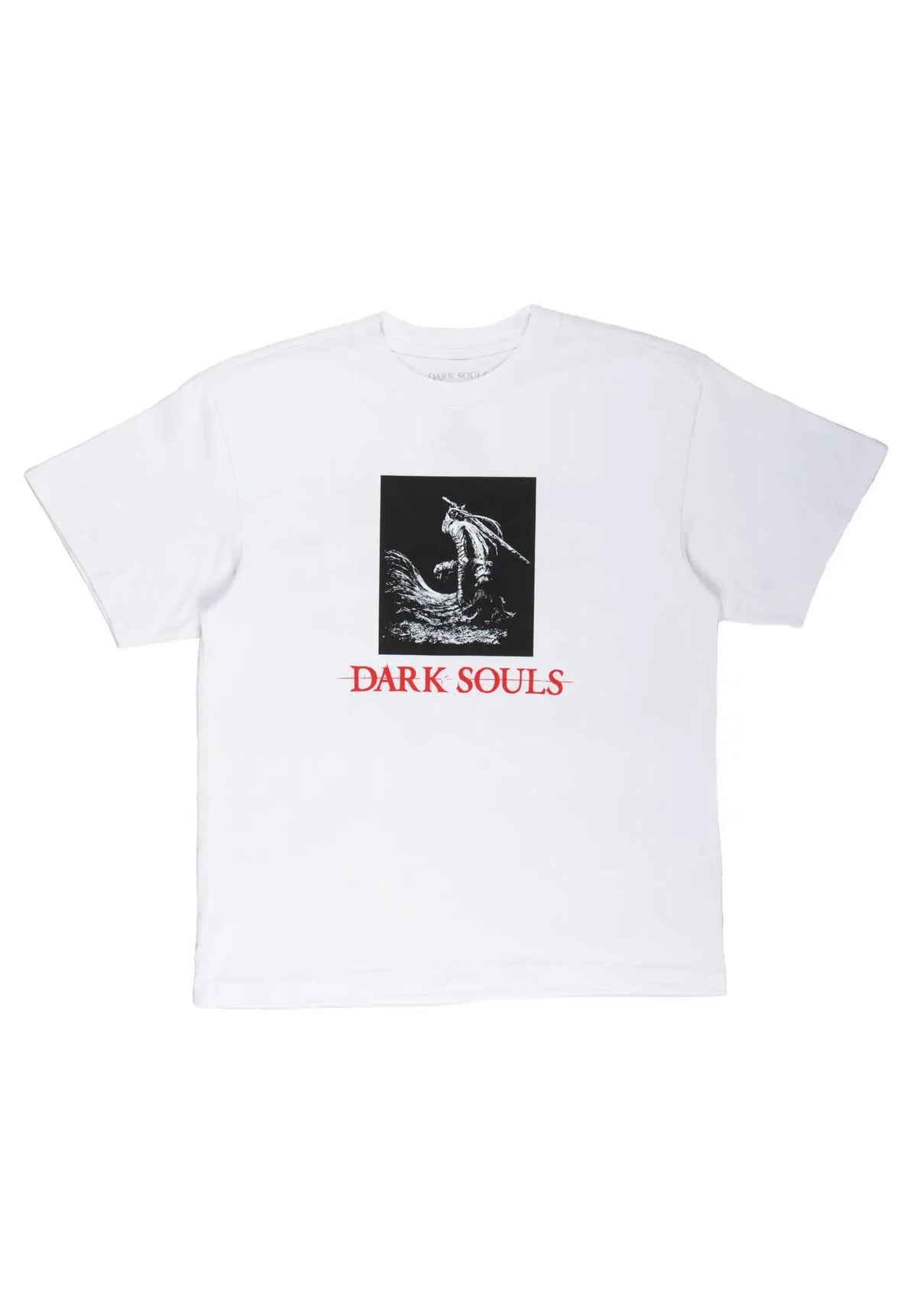 Welcome x Dark Souls Grave Boxy T-Shirt white – Rückenansicht