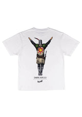Welcome x Dark Souls Solaire Boxy T-Shirt white – Vorderansicht