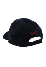 Welcome x Dark Souls You Died Distressed Twill 6-Panel Uns Cap black – Rückenansicht