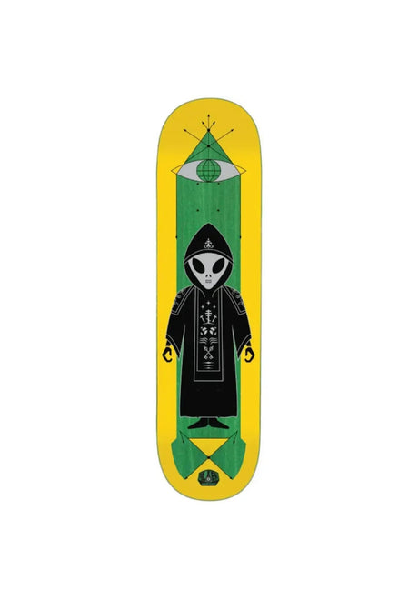 Alien-Workshop High Priest Deck yellow-green – Vorderansicht