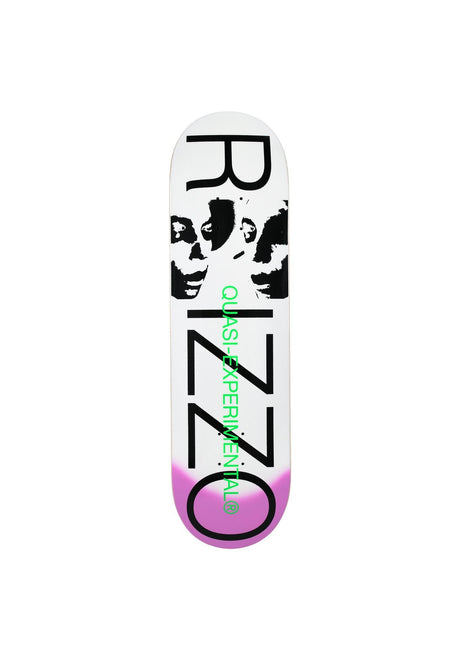 Quasi Rizzo 'Two Face' Pro Deck white – Vorderansicht