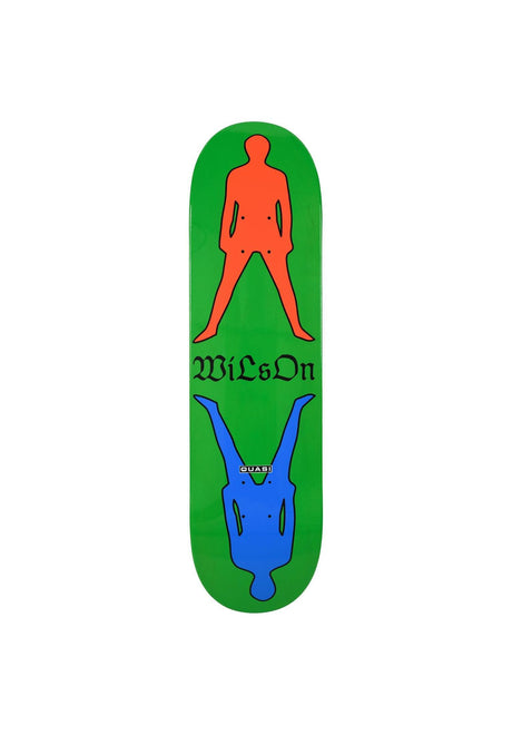 Quasi Wilson 'Stance' Pro Deck green – Vorderansicht