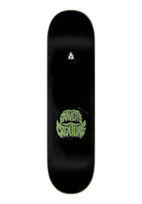Creature Gravette Hippie Skull Pro Deck black-green – Rückenansicht