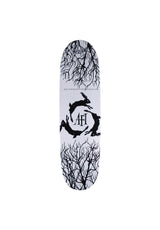 Welcome X AFI Decemberunderground on Sons of Boline Deck white glitter – Vorderansicht