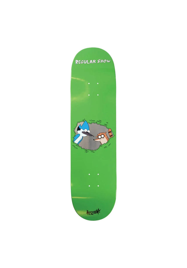 X Regular Show Shrub on Popsicle green - silver foi Vorderansicht