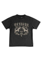 Night Creature Boxy Garment-Dyed Enzyme-Washed vintage-black Vorderansicht