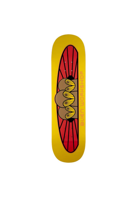 Alien-Workshop Owliad Deck yellow – Vorderansicht