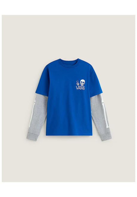 Vans Arm Bones Twofer T-Shirt classicblue – Vorderansicht