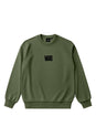 Stretch Logo Crew green-balsam Vorderansicht