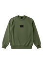 Stretch Logo Crew green-balsam Vorderansicht