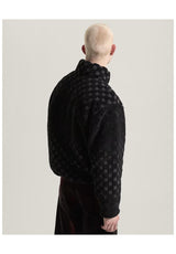 Vans Nights Hi Pile Winterjacke black – Rückenansicht