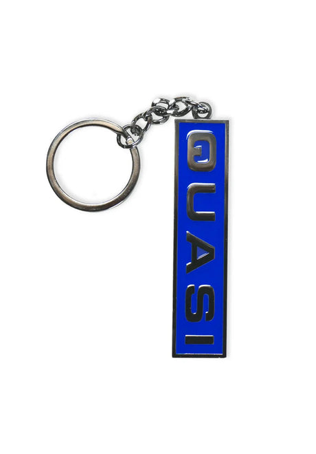 Quasi Euro Keychain diverser Artikel blue – Vorderansicht
