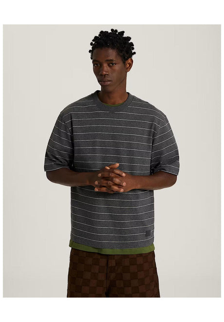 Vans x Rowan Z-Stripe T-Shirt charcoal – Vorderansicht