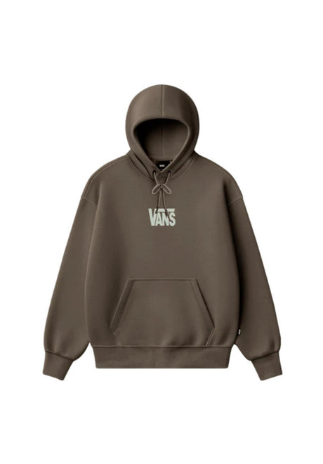 Vans Stretch Logo Hoodie vintagecocoa – Vorderansicht