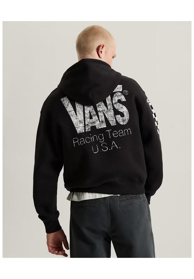 Racing Full Zip black Vorderansicht