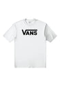 Classic Drop V SS Crew Tee-B white-black Vorderansicht
