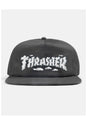 Clouds By Spanky Snapback charcoal Vorderansicht