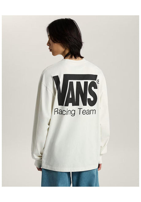 Vans Racing Longsleeve marshmallow – Vorderansicht