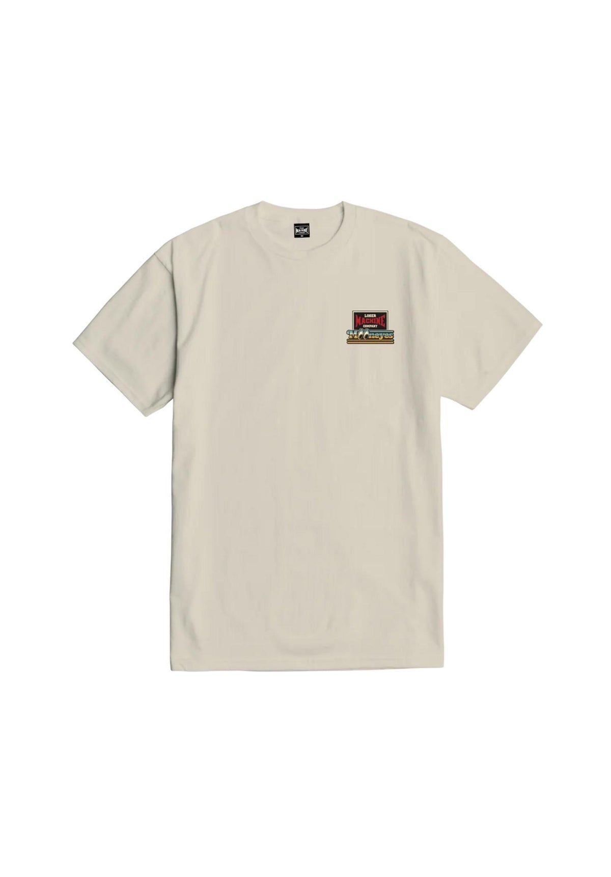 Loser-Machine x Mooneyes Redline T-Shirt cream – Rückenansicht