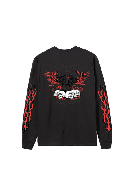 Loser-Machine No Easy Way Out Longsleeve black – Vorderansicht
