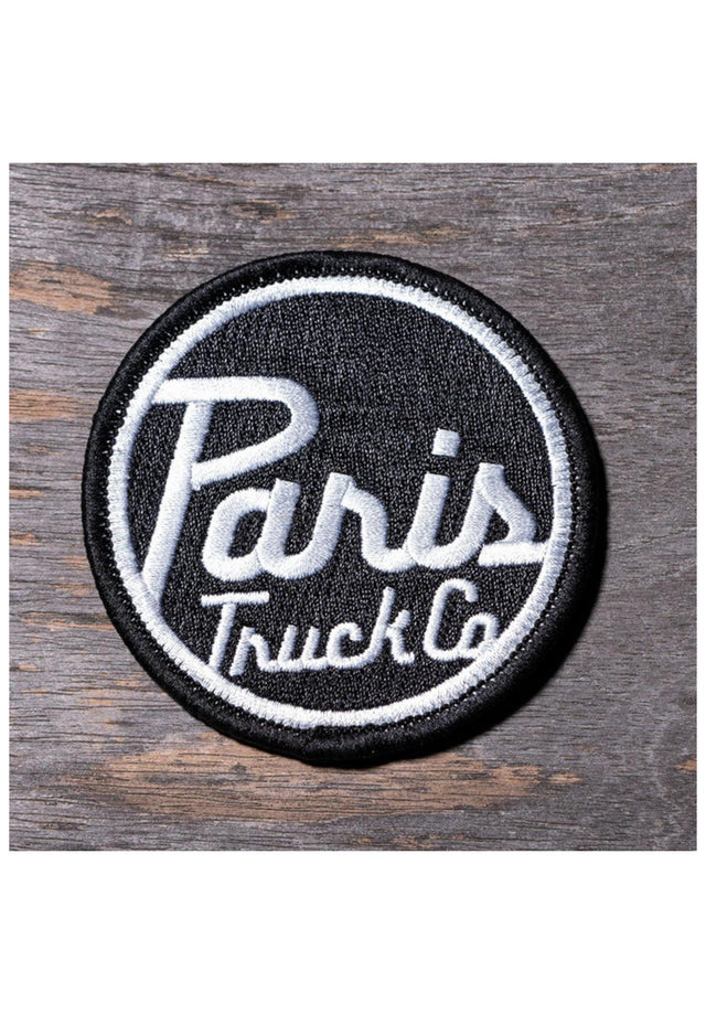 Dot Logo 2,75 Large Patch black-white Vorderansicht