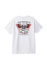Loser-Machine No Easy Way Out T-Shirt white-enzyme – Vorderansicht