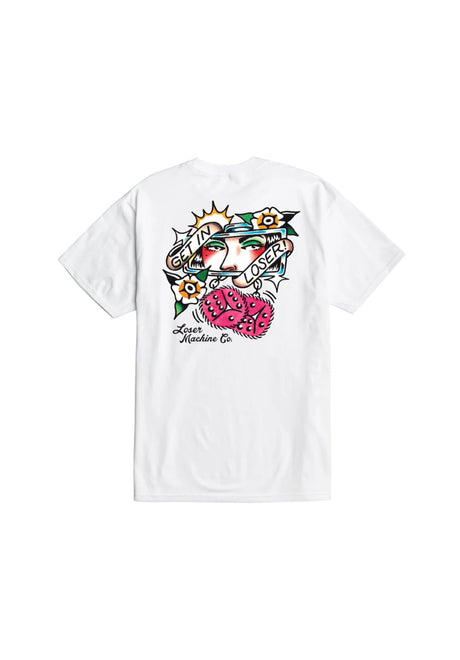 Loser-Machine Wild Ride T-Shirt white – Vorderansicht