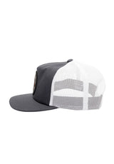 Loser-Machine Clasico FlexFit Trucker Snapback Cap navy-white – Detailansicht 1