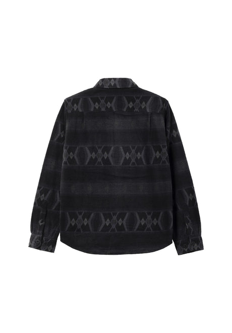 Dark Seas Zulu 2 Hemd-Langarm black-charcoal – Rückenansicht